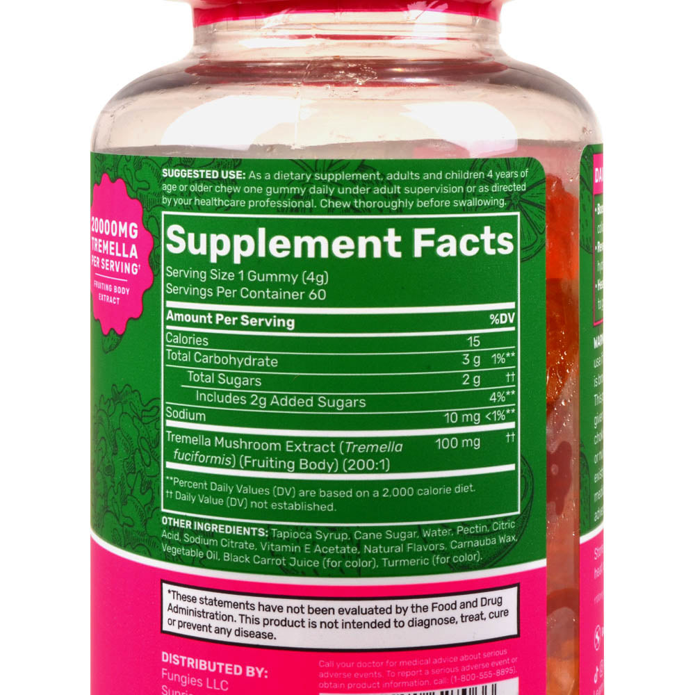 Fungies Mushroom Gummies 60 count