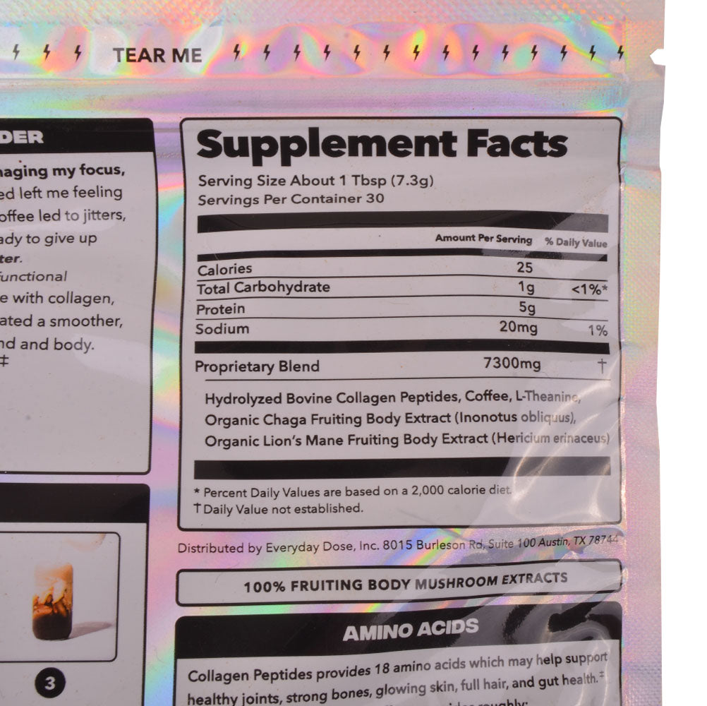 EveryDay Dose Coffee+ 7.7oz Bag