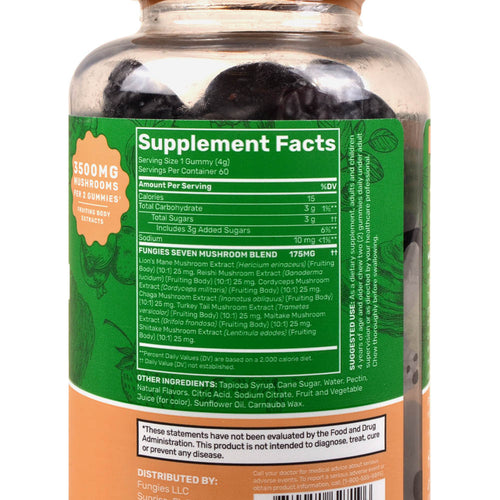 Fungies Mushroom Gummies 60 count